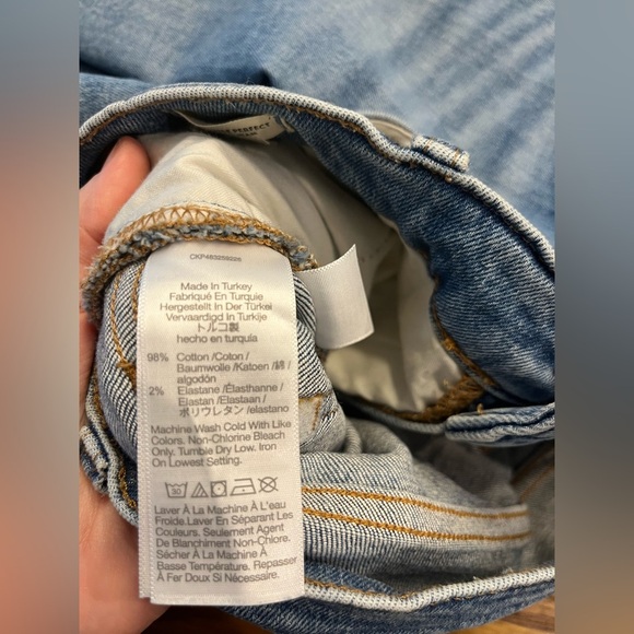 Madewell Mid-Rise Perfect Vintage Jean in Berdelle Wash size 14 NO663 - Picture 14 of 15